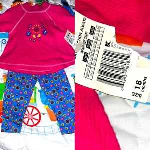 Baby girl 2 piece set 18 months